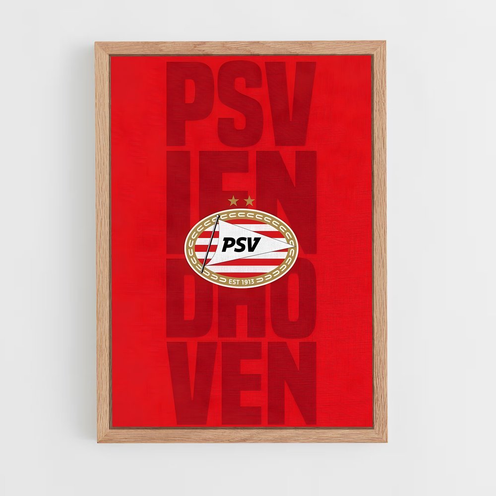 ap-psv eindhoven-7 cadre Bois clair