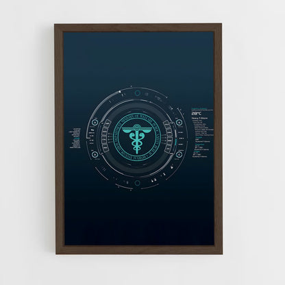 ap-psycho pass-6 cadre Bois foncé