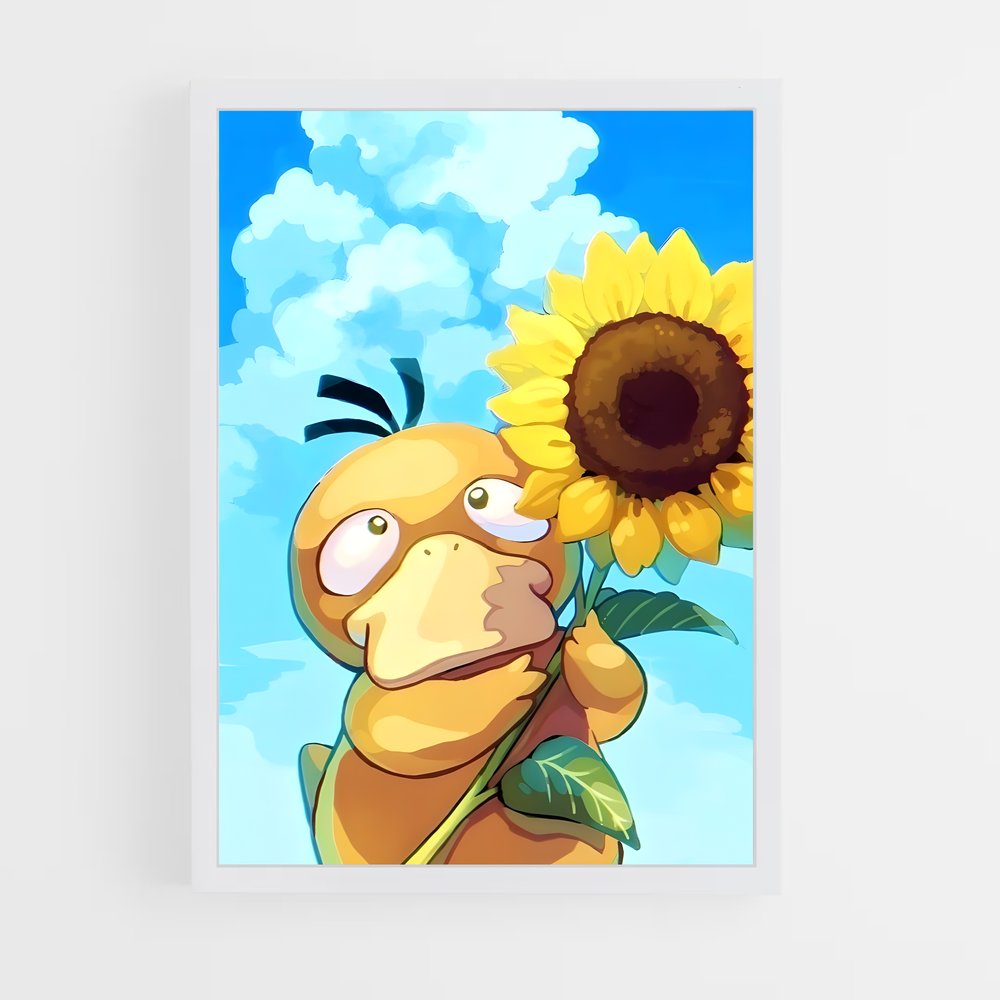 ap-psyduck-1 cadre Blanc