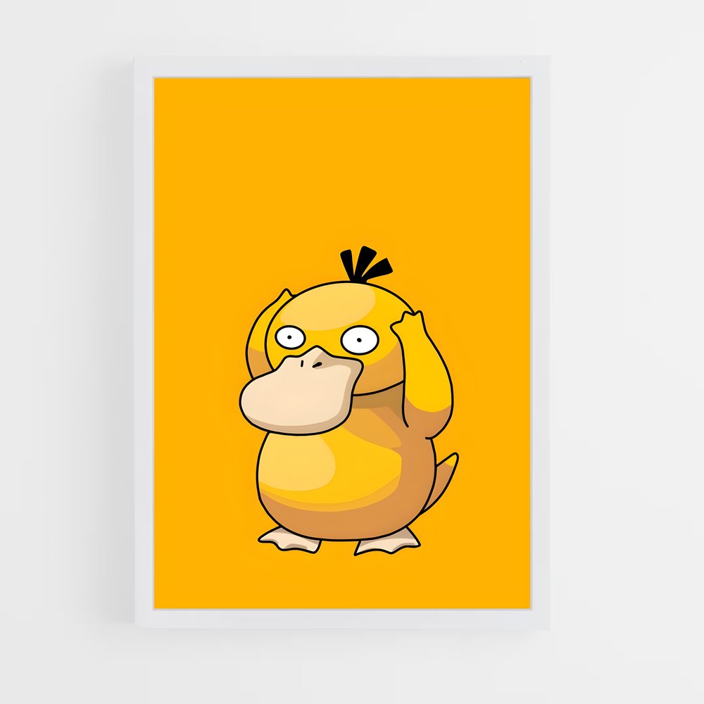 ap-psyduck-3 cadre Blanc