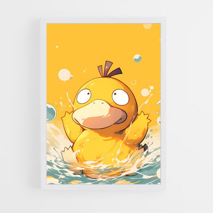 ap-psyduck-4 cadre Blanc