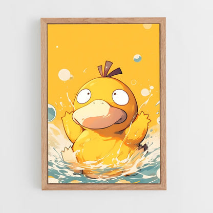 ap-psyduck-4 cadre Bois clair