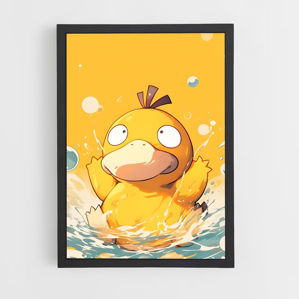 ap-psyduck-4 cadre Noir