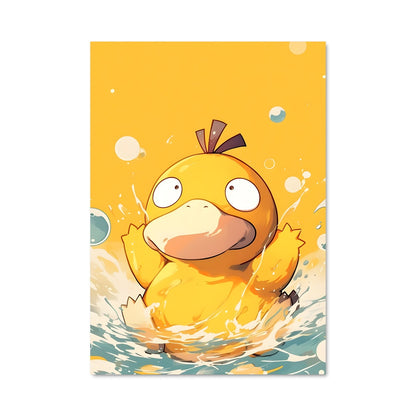 Poster Psyduck au Fil de l'Eau