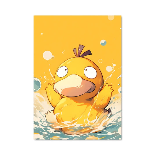 Poster Psyduck au Fil de l'Eau