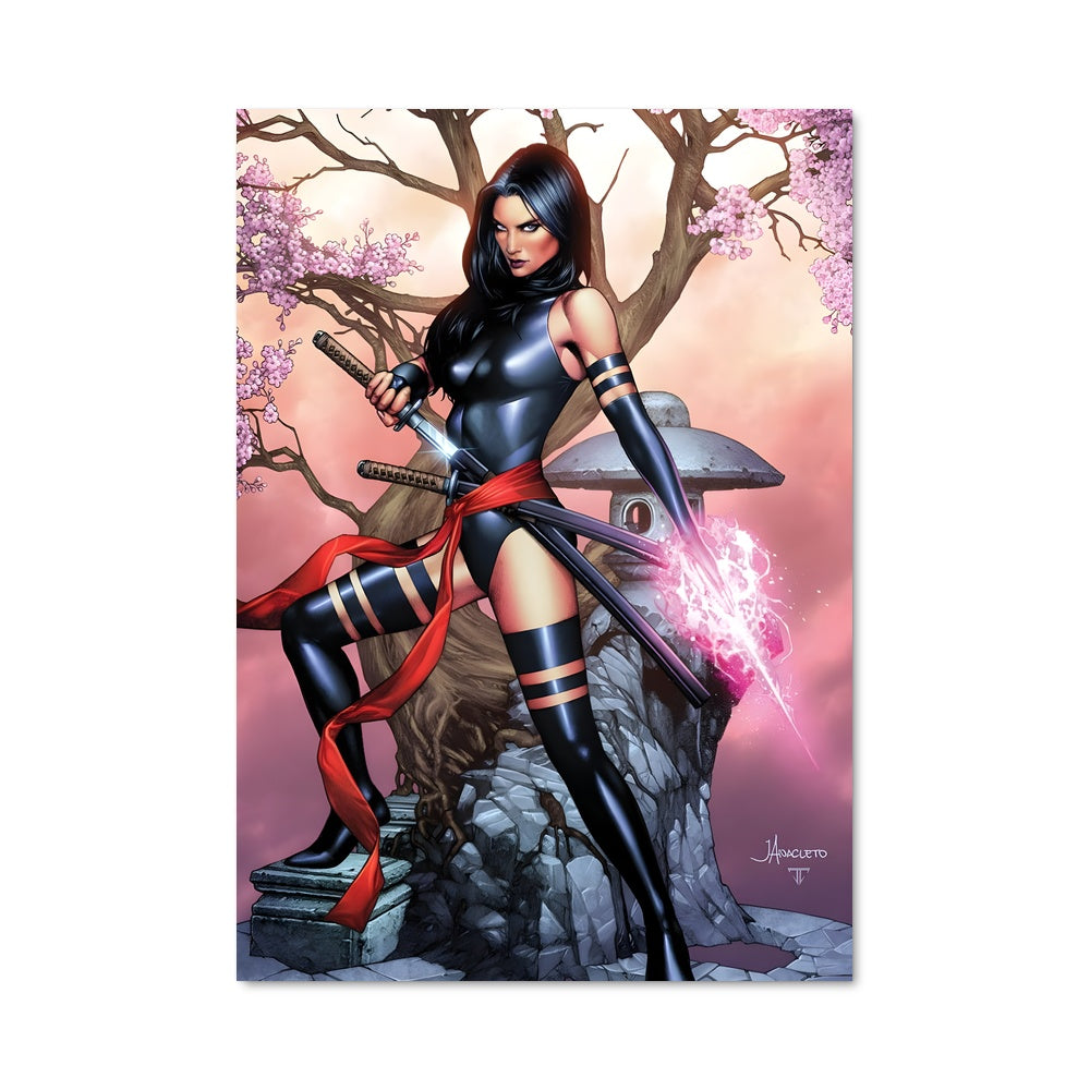 Poster Psylocke: L'Art de la Guerre