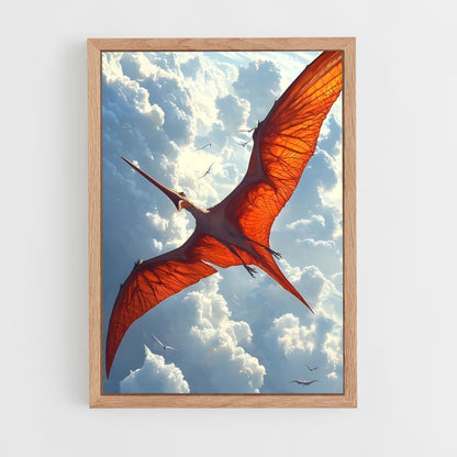 ap-pteranodon-2 cadre Bois clair
