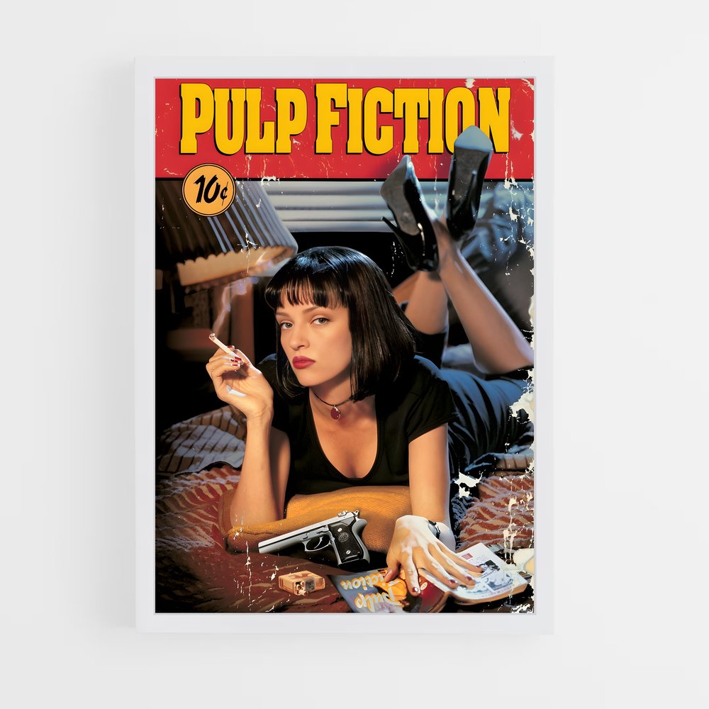 ap-pulp fiction-1 cadre Blanc
