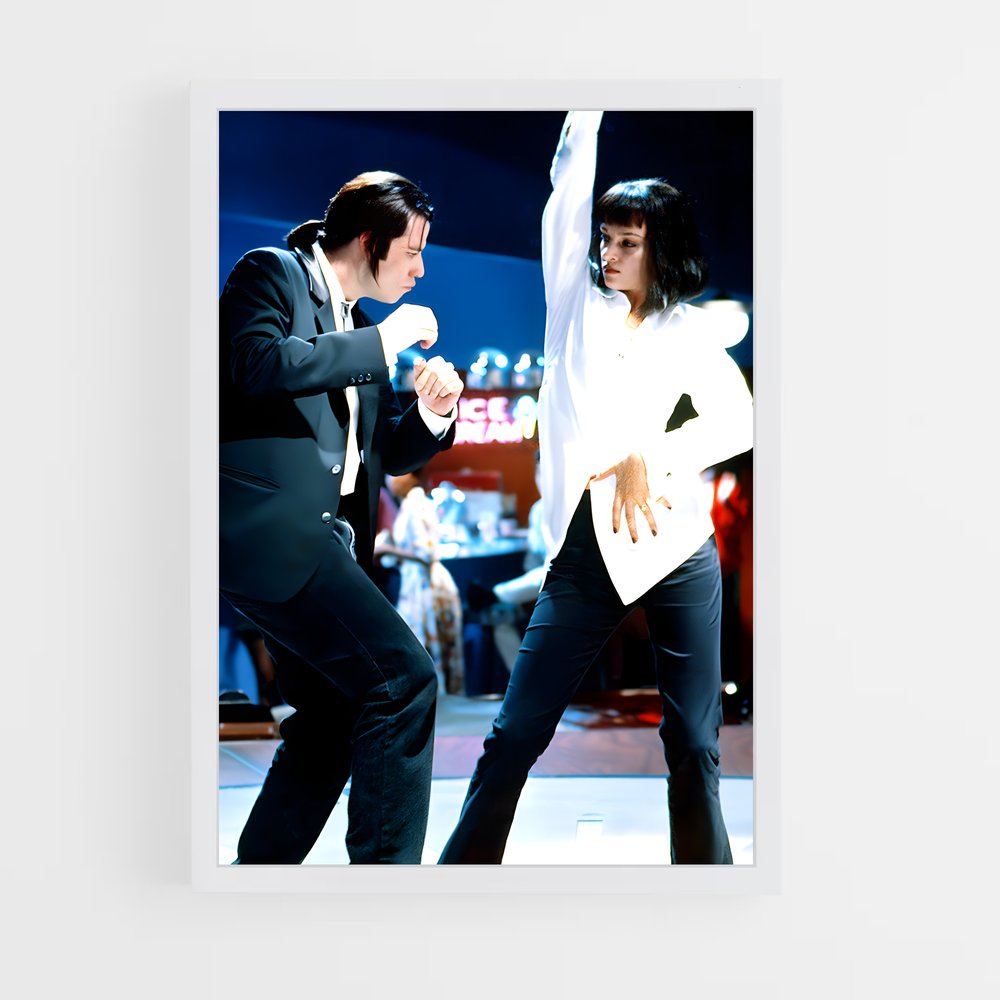 ap-pulp fiction-2 cadre Blanc