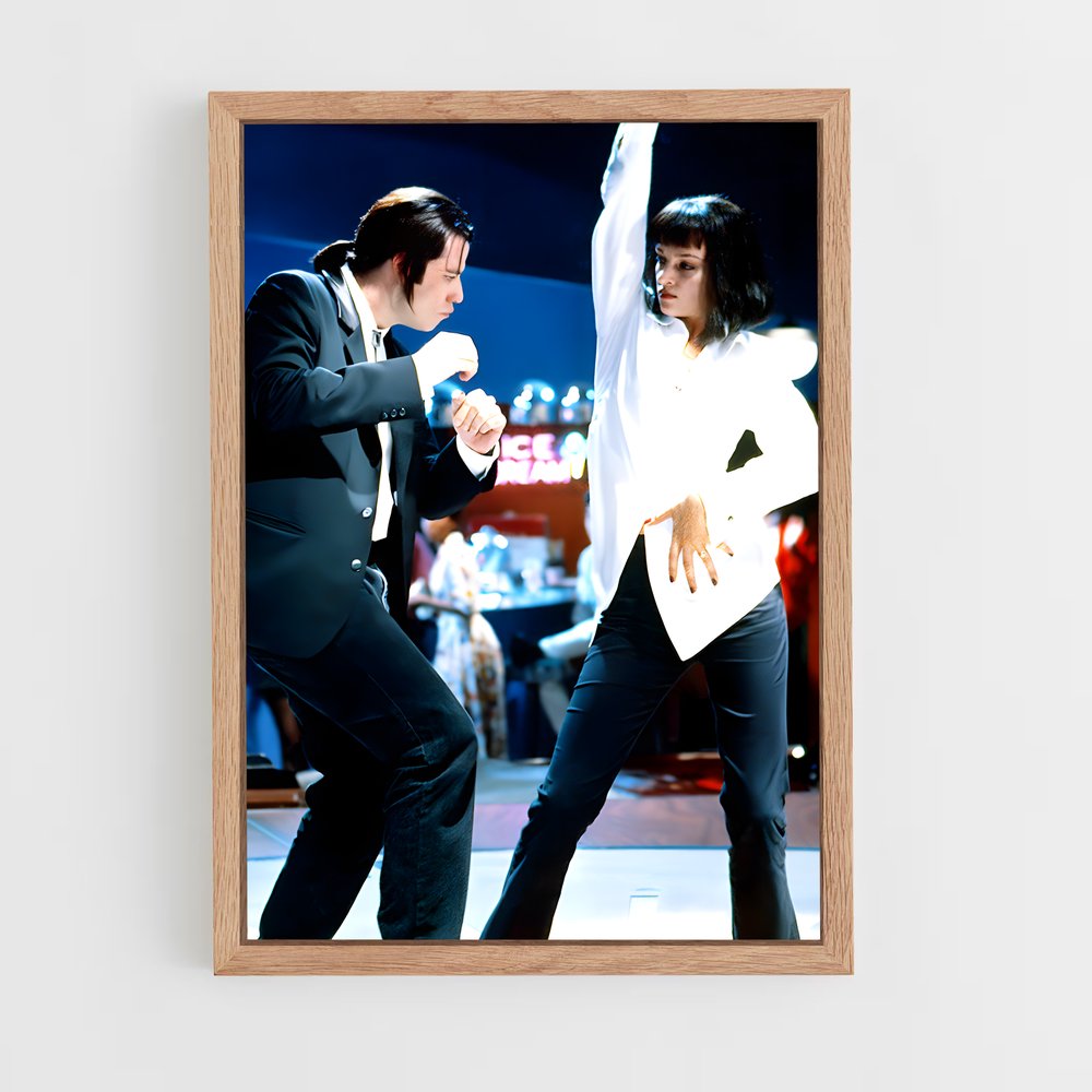 ap-pulp fiction-2 cadre Bois clair