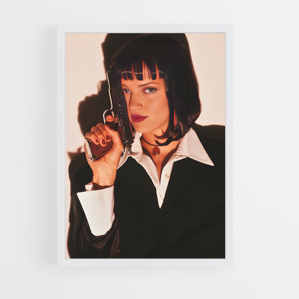 ap-pulp fiction-3 cadre Blanc