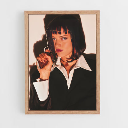 ap-pulp fiction-3 cadre Bois clair