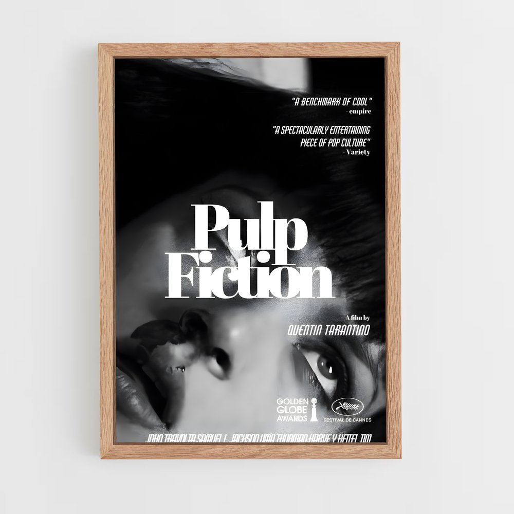 ap-pulp fiction-6 cadre Bois clair