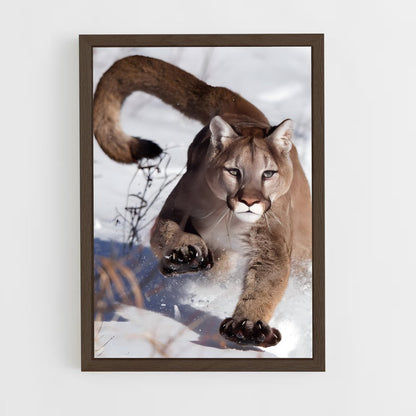 ap-puma-18 cadre Bois foncé