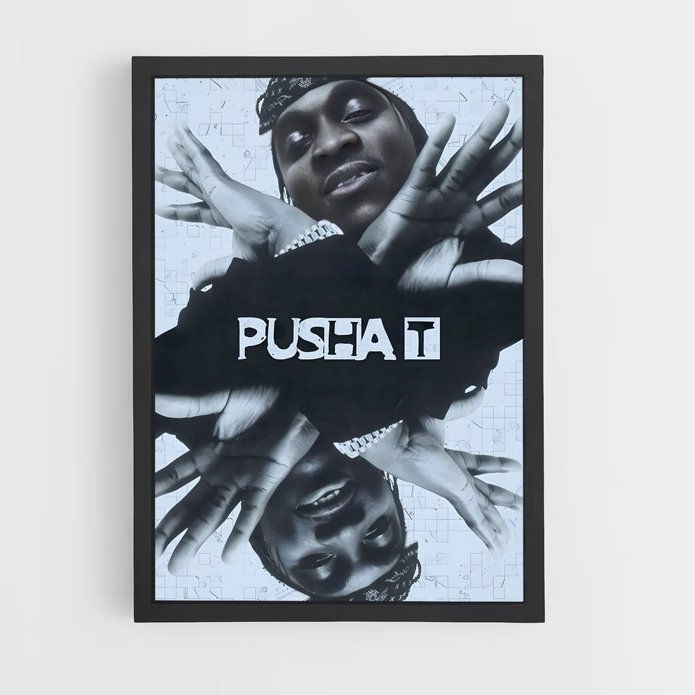 ap-pusha t-4 cadre Noir