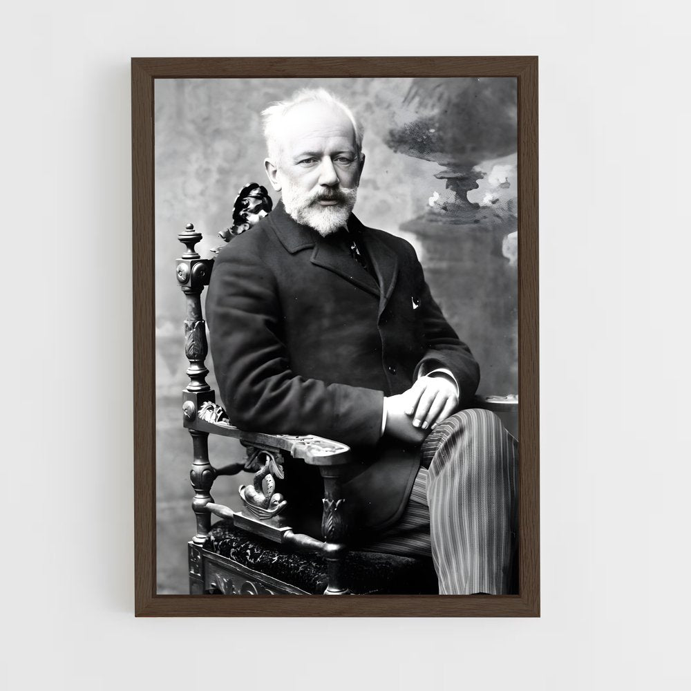 ap-pyotr ilyich tchaikovsky-4 cadre Bois foncé