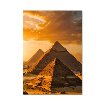 Poster Les Pyramides Éternelles