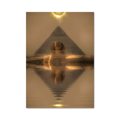 Poster Soleil de Gizeh