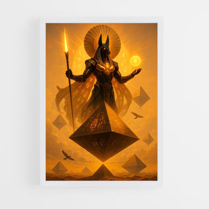 ap-pyramid gods-1 cadre Blanc