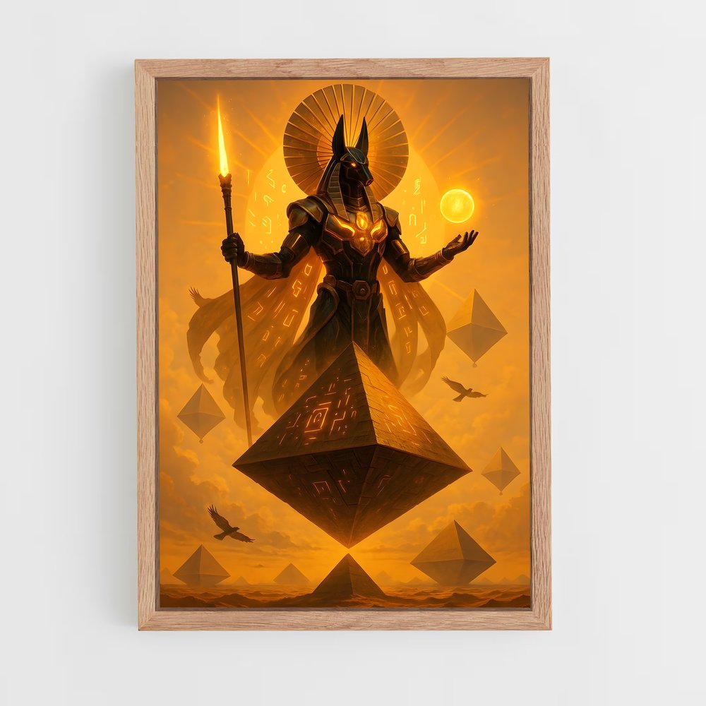 ap-pyramid gods-1 cadre Bois clair