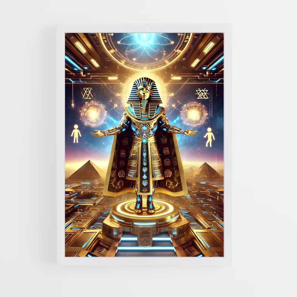 ap-pyramid gods-13 cadre Blanc
