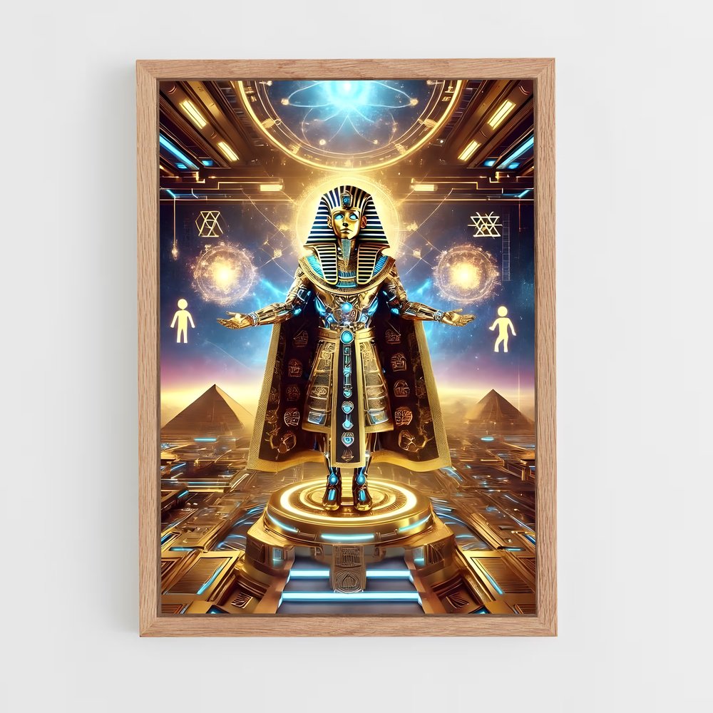 ap-pyramid gods-13 cadre Bois clair