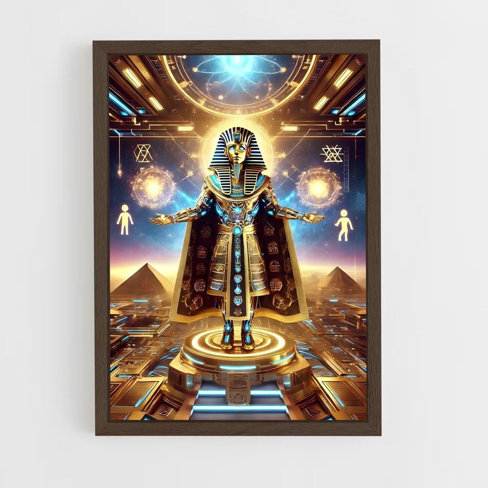 ap-pyramid gods-13 cadre Bois foncé
