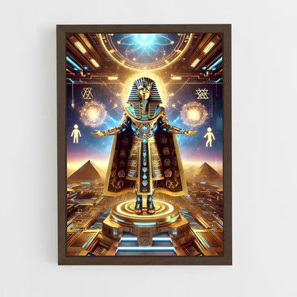 ap-pyramid gods-13 cadre Bois foncé
