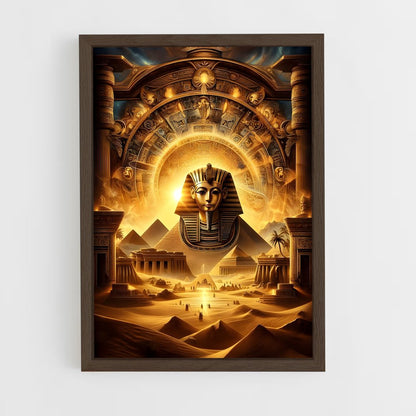 ap-pyramid gods-14 cadre Bois foncé
