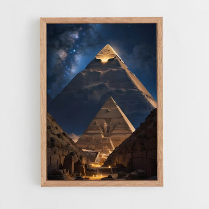 ap-pyramid gods-5 cadre Bois clair