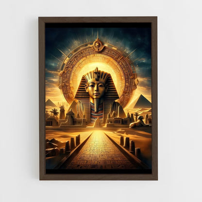 ap-pyramid gods-8 cadre Bois foncé