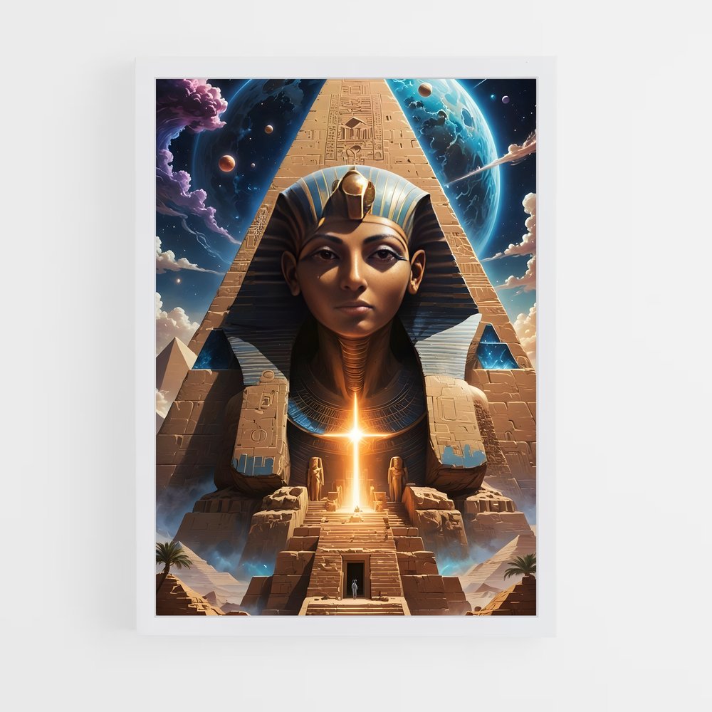 ap-pyramid gods-9 cadre Blanc