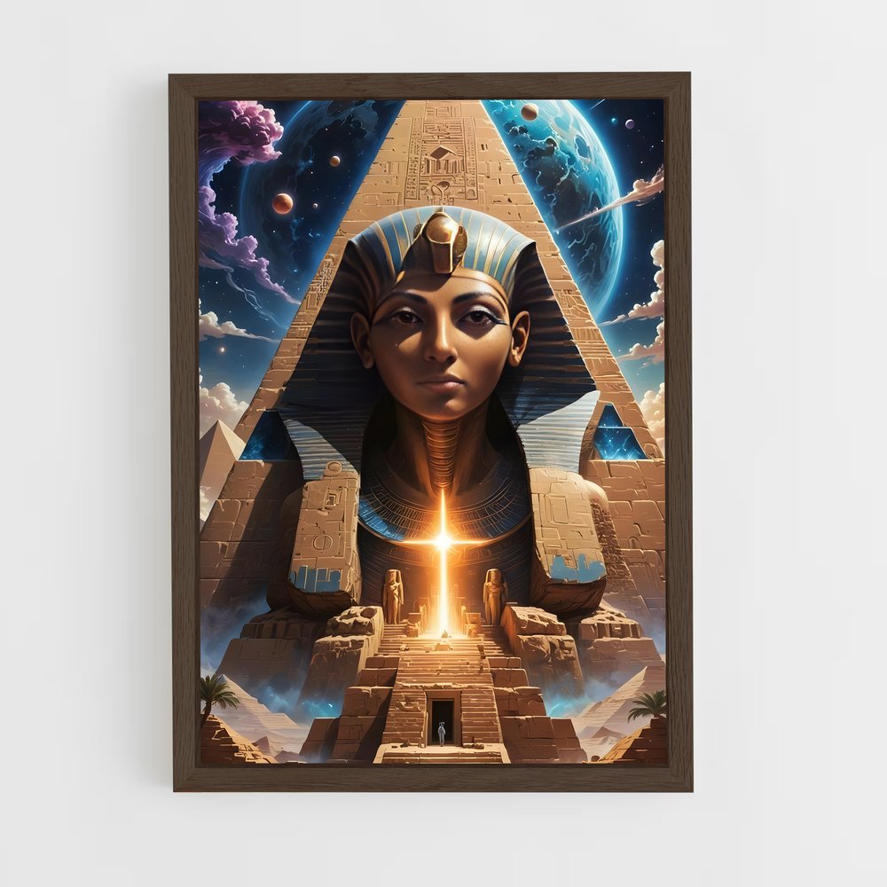 ap-pyramid gods-9 cadre Bois foncé
