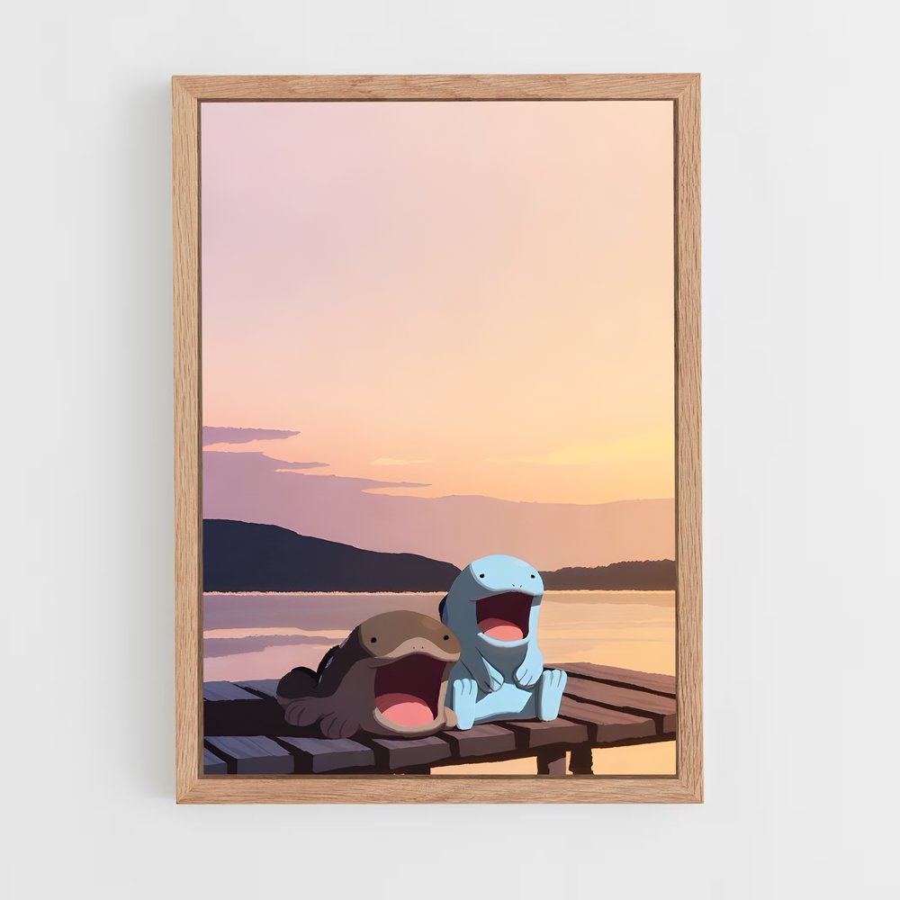 ap-quagsire-1 cadre Bois clair