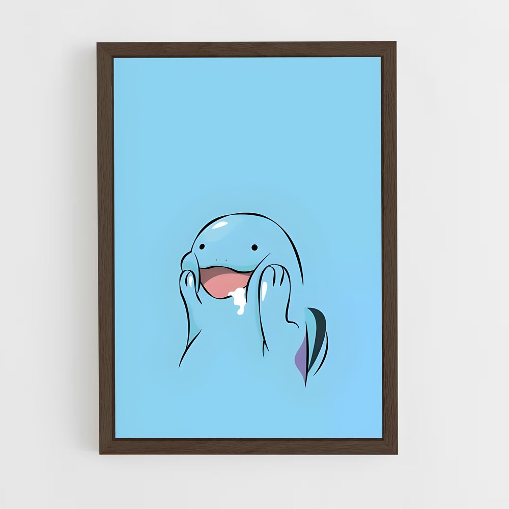 ap-quagsire-5 cadre Bois foncé