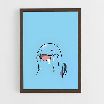 ap-quagsire-5 cadre Bois foncé
