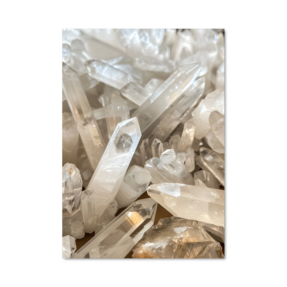 Poster Cristaux Éblouissants