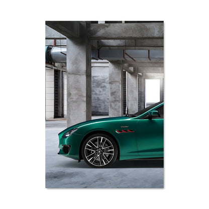 Poster Jaguar Émeraude