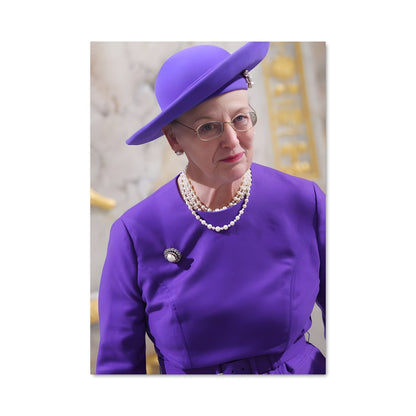 Poster Queen margrethe ii 2785