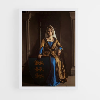 ap-queen calanthe-1 cadre Blanc