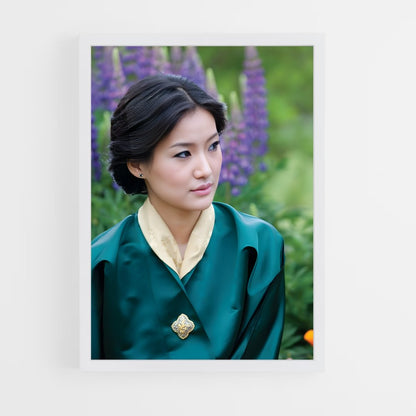 ap-queen jetsun pema-3 cadre Blanc