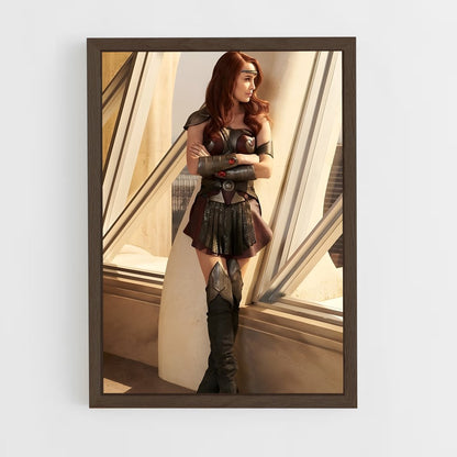 ap-queen maeve-1 cadre Bois foncé