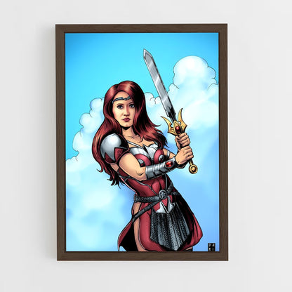 ap-queen maeve-4 cadre Bois foncé