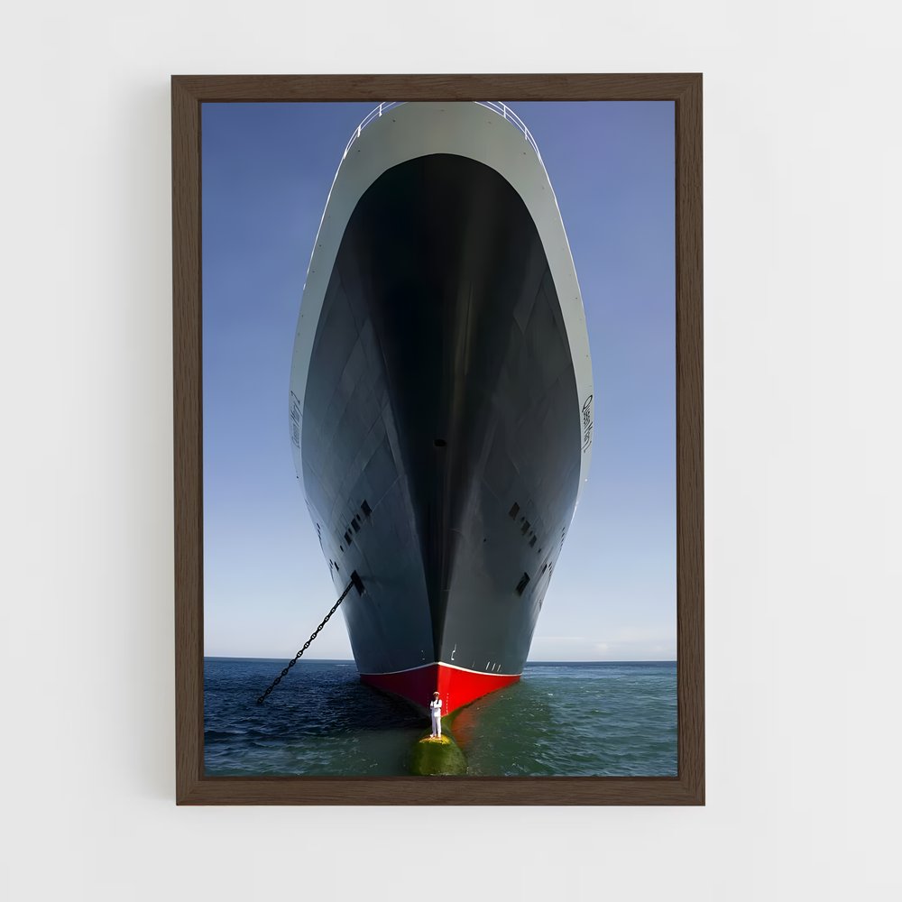 ap-queen mary-3 cadre Bois foncé