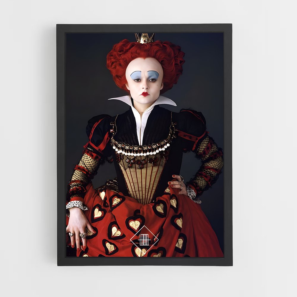 ap-queen of hearts-1 cadre Noir