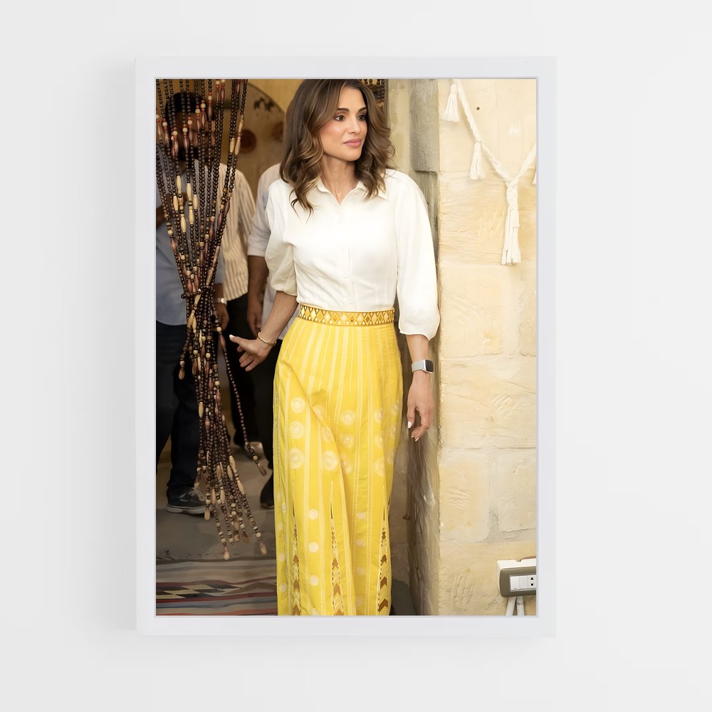 ap-queen rania-3 cadre Blanc