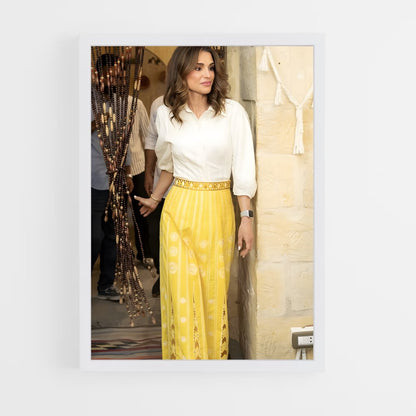 ap-queen rania-3 cadre Blanc