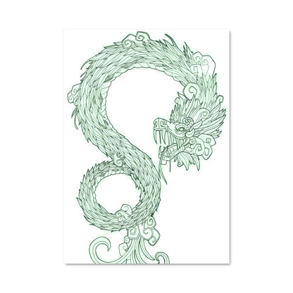 Poster Serpent de Plume