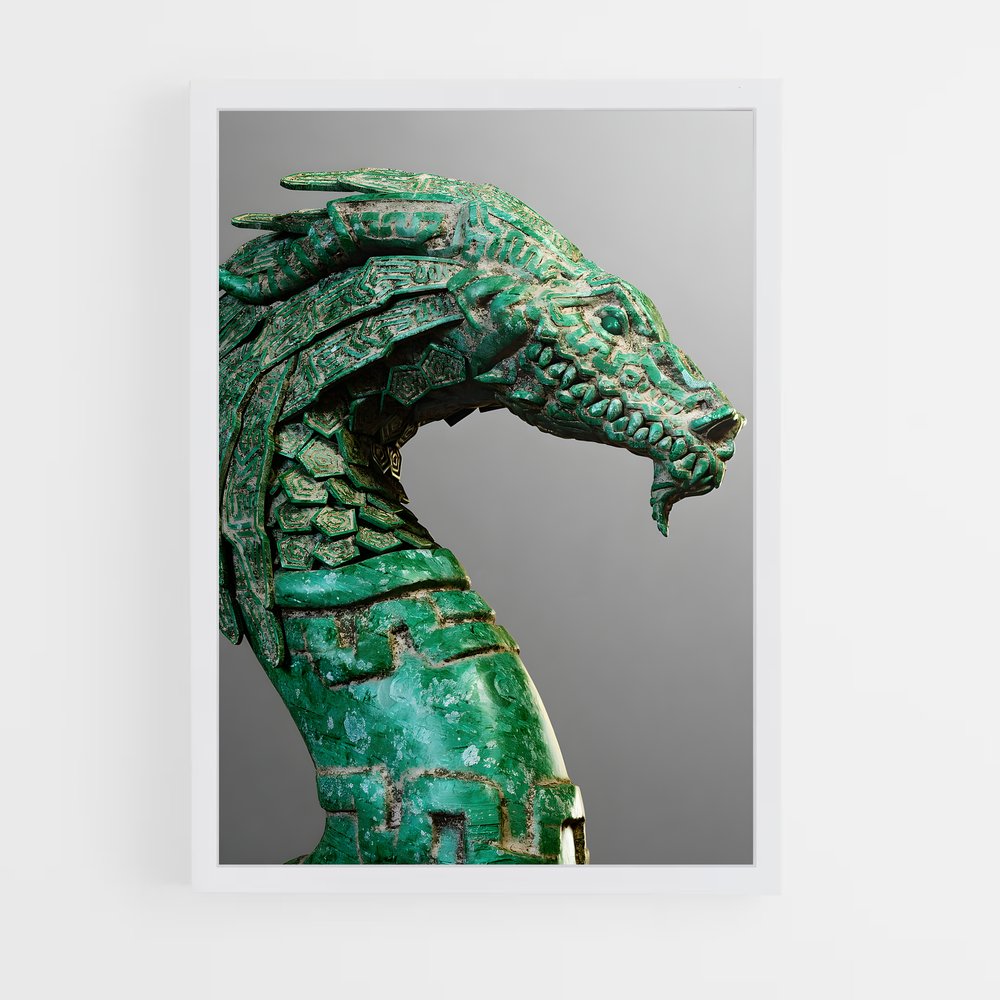 ap-quetzalcoatl-4 cadre Blanc