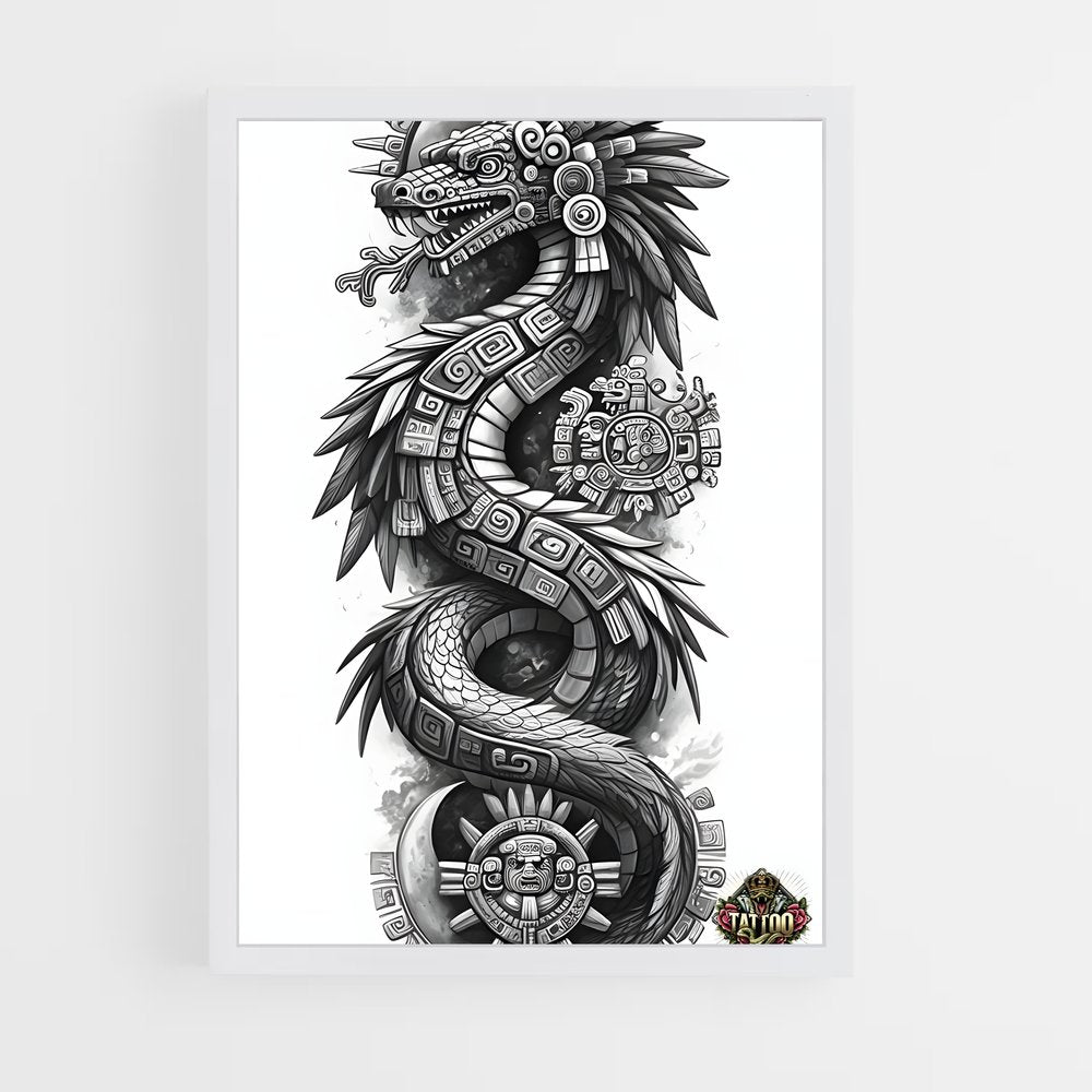 ap-quetzalcoatl-6 cadre Blanc
